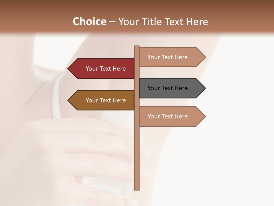 Cute Perfection Isolated PowerPoint Template