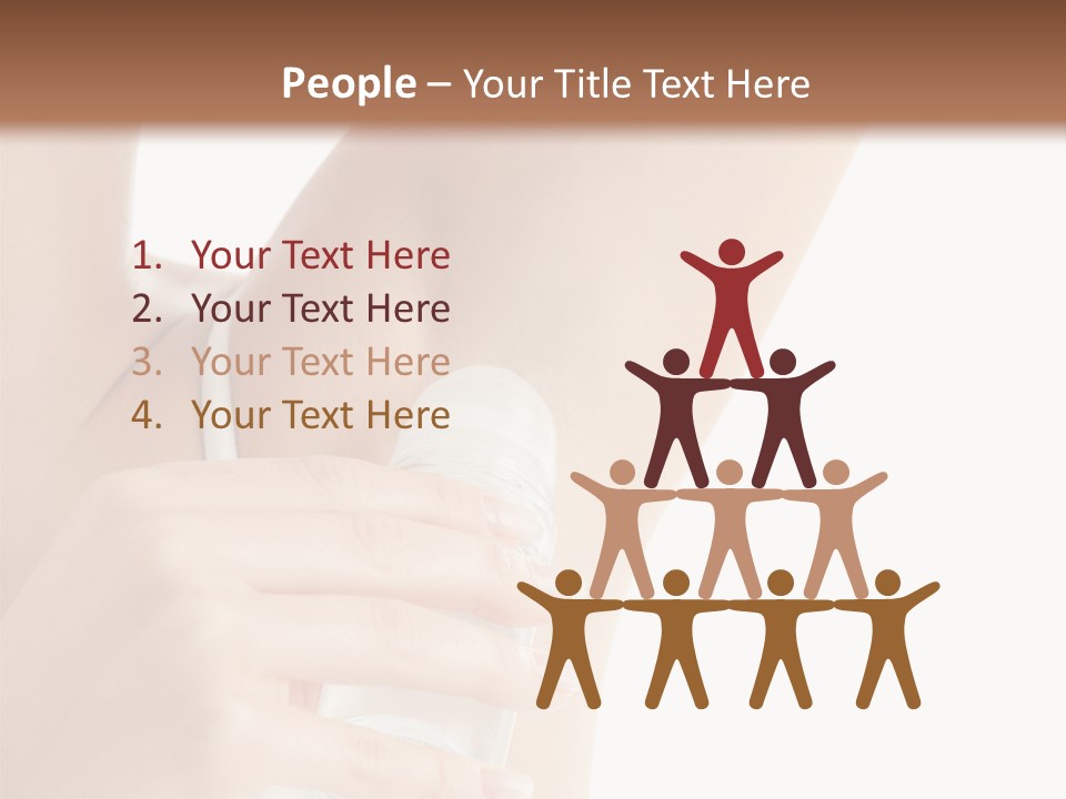 Cute Perfection Isolated PowerPoint Template