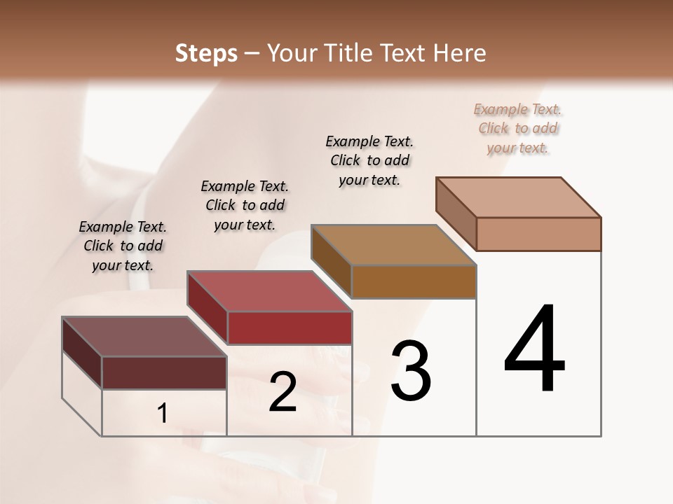 Cute Perfection Isolated PowerPoint Template