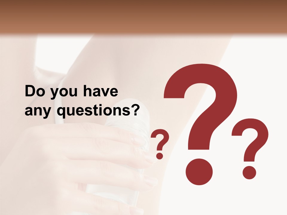 Cute Perfection Isolated PowerPoint Template