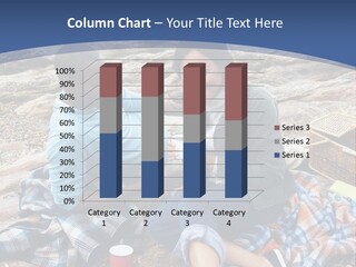 Lifestyle Male Picnic PowerPoint Template