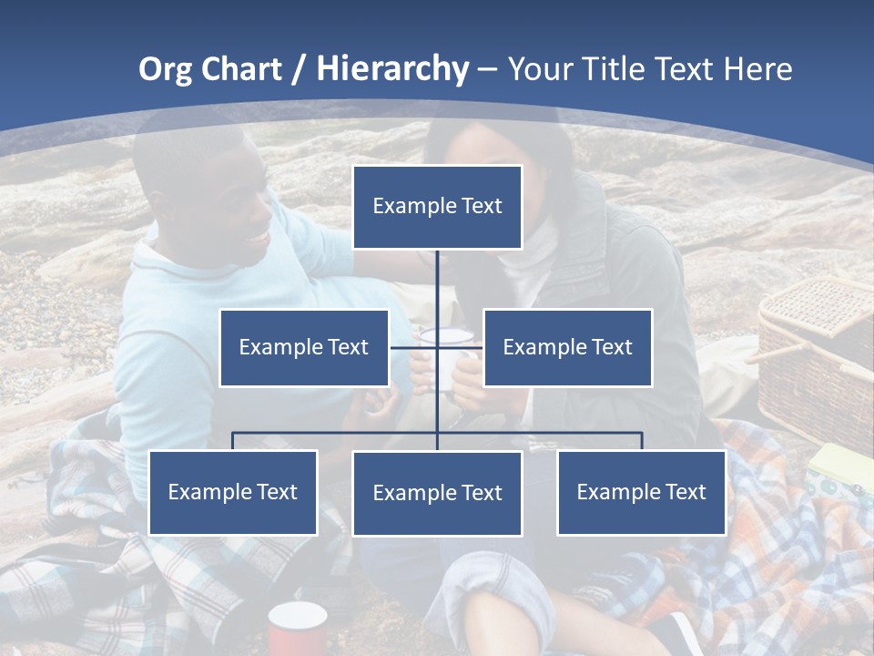 Lifestyle Male Picnic PowerPoint Template