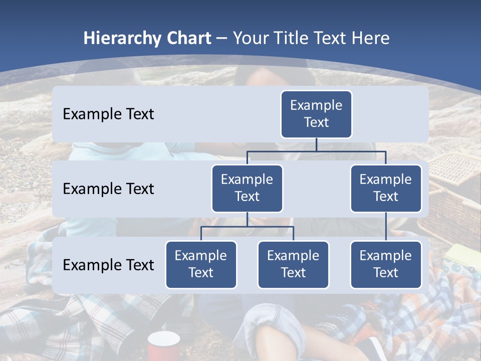 Lifestyle Male Picnic PowerPoint Template