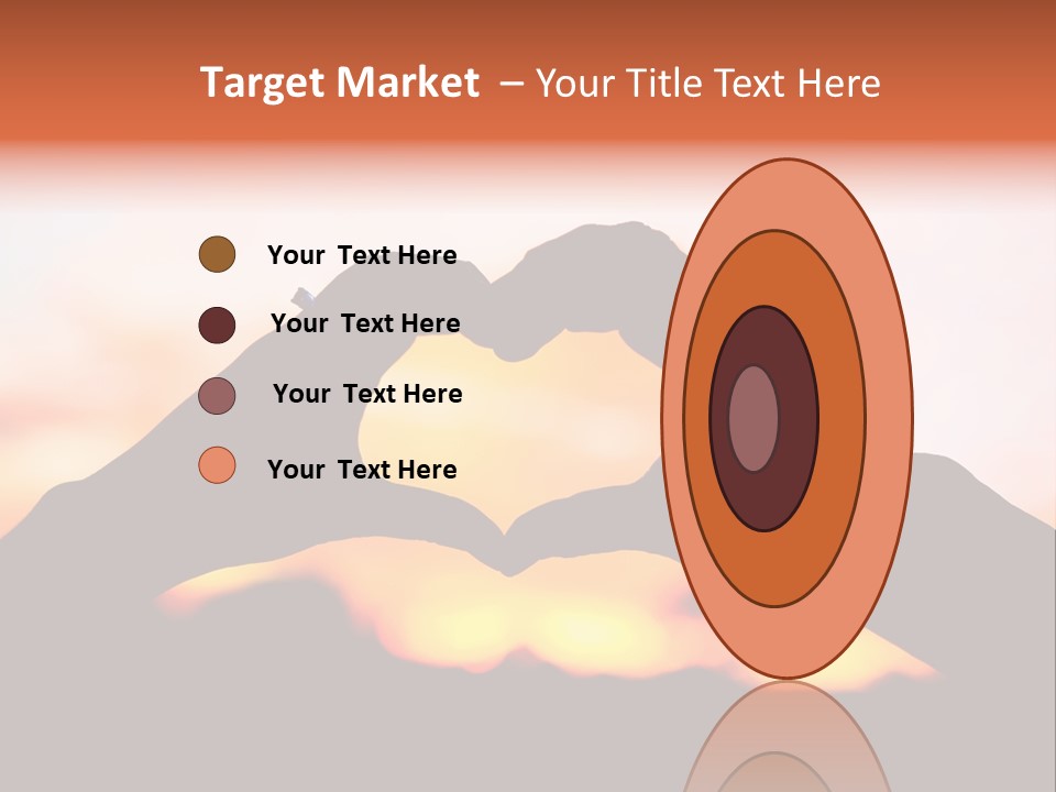 Shape Sky Sunset PowerPoint Template