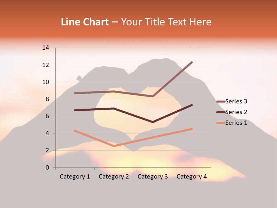 Shape Sky Sunset PowerPoint Template