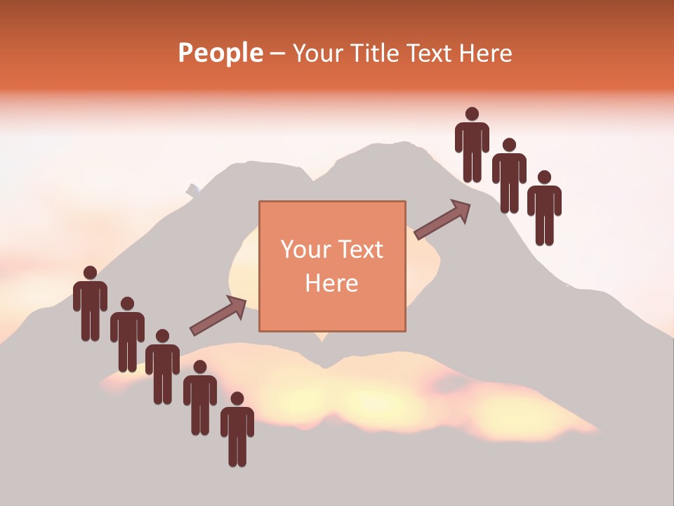 Shape Sky Sunset PowerPoint Template