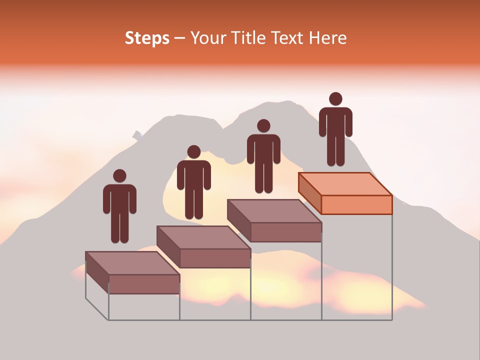 Shape Sky Sunset PowerPoint Template