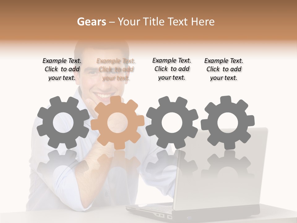 Using Male Indoor PowerPoint Template