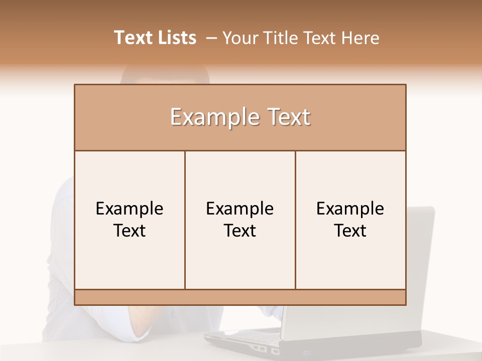 Using Male Indoor PowerPoint Template