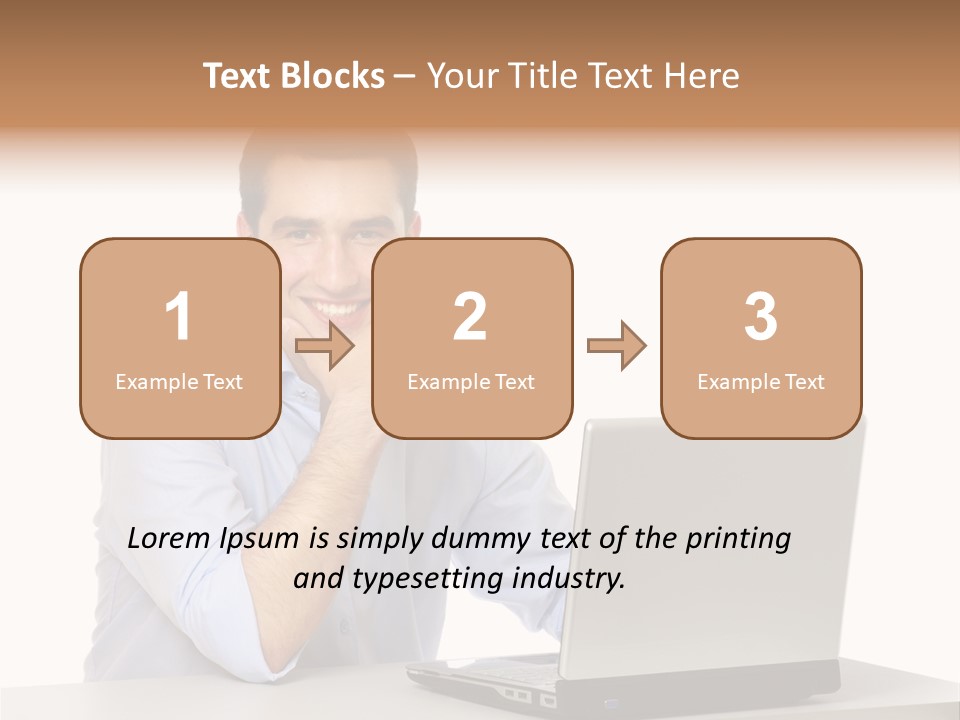 Using Male Indoor PowerPoint Template