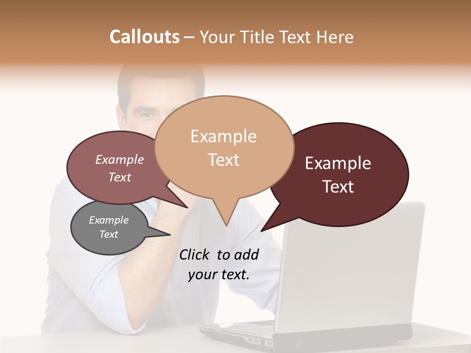 Using Male Indoor PowerPoint Template