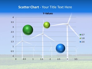 Production Windturbine Landscape PowerPoint Template