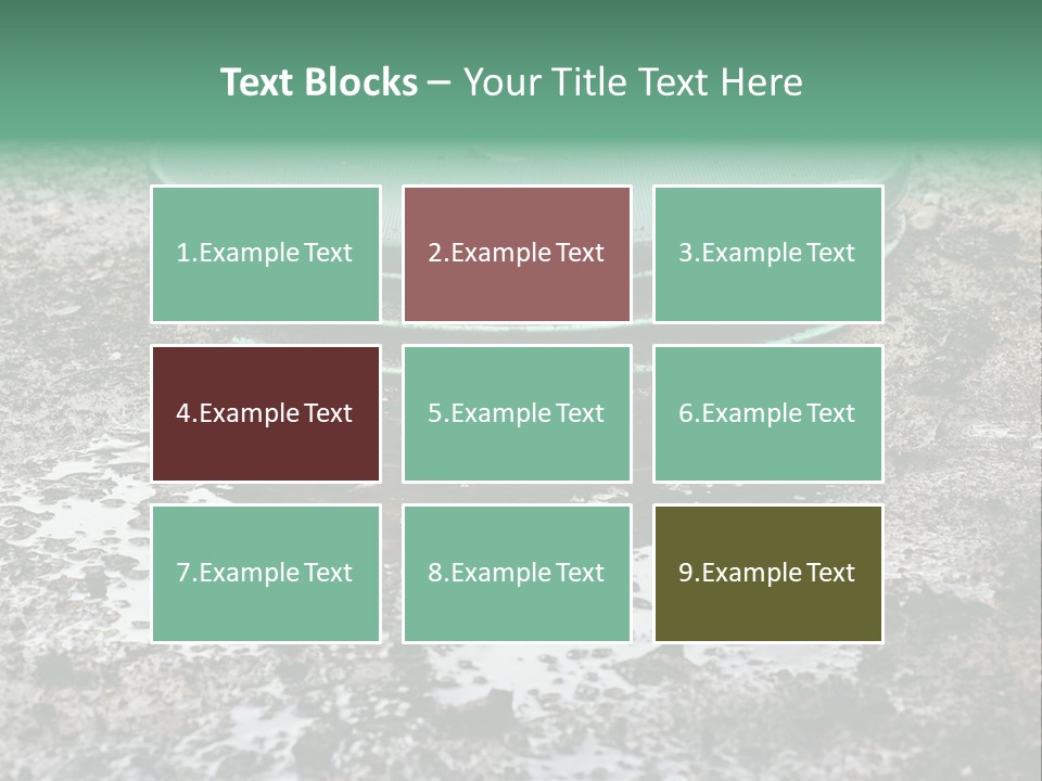 Lid Home Teenager's Bedroom PowerPoint Template