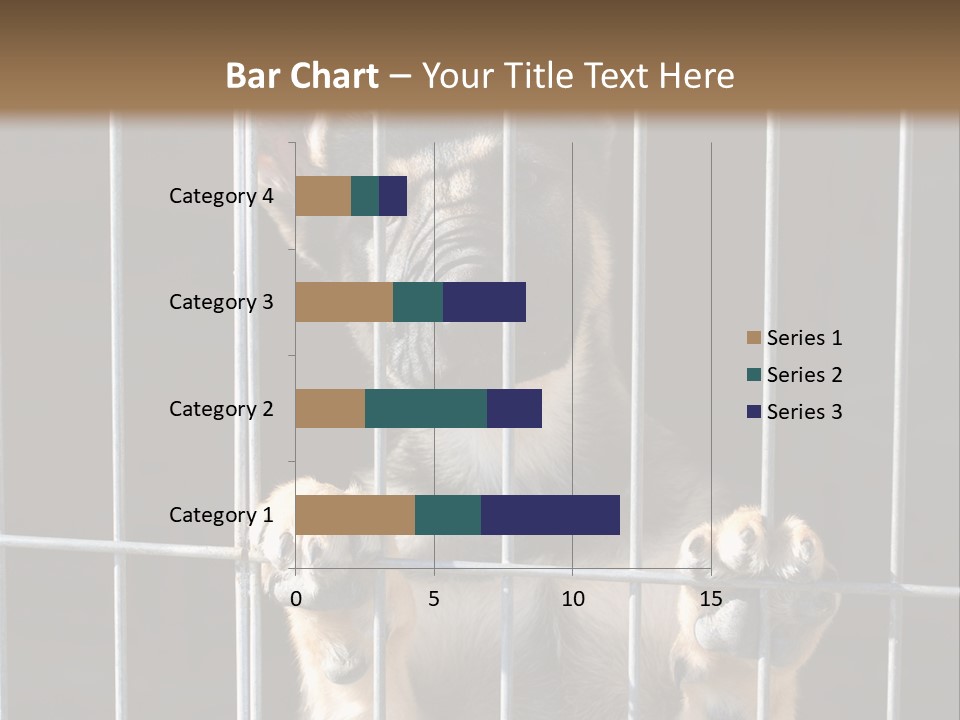 Cage Vacate Stare PowerPoint Template