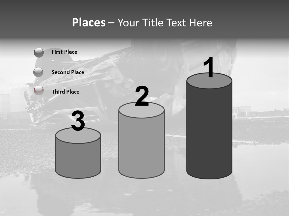 Land Traffic Motor PowerPoint Template