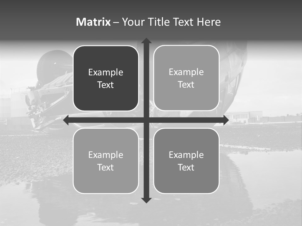 Land Traffic Motor PowerPoint Template