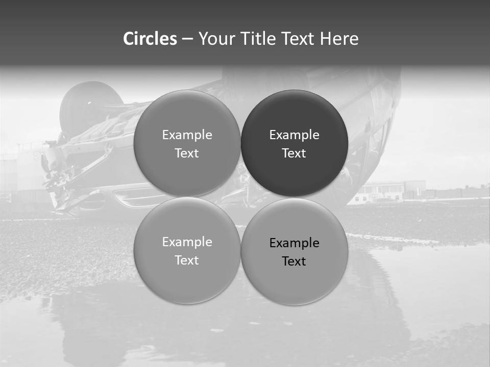 Land Traffic Motor PowerPoint Template