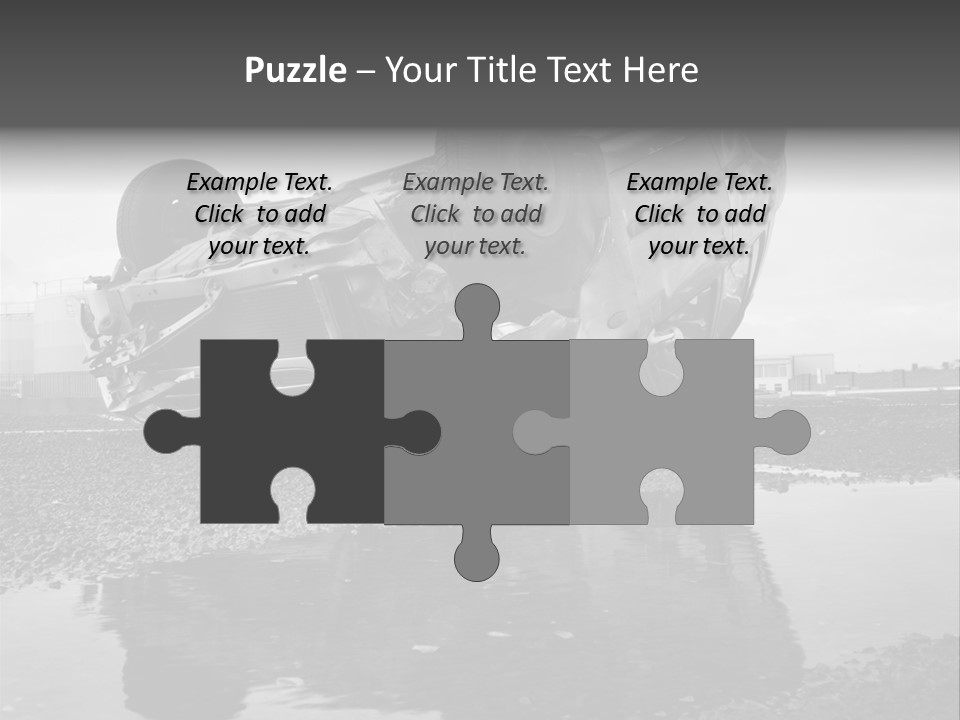 Land Traffic Motor PowerPoint Template