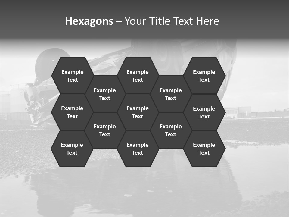 Land Traffic Motor PowerPoint Template