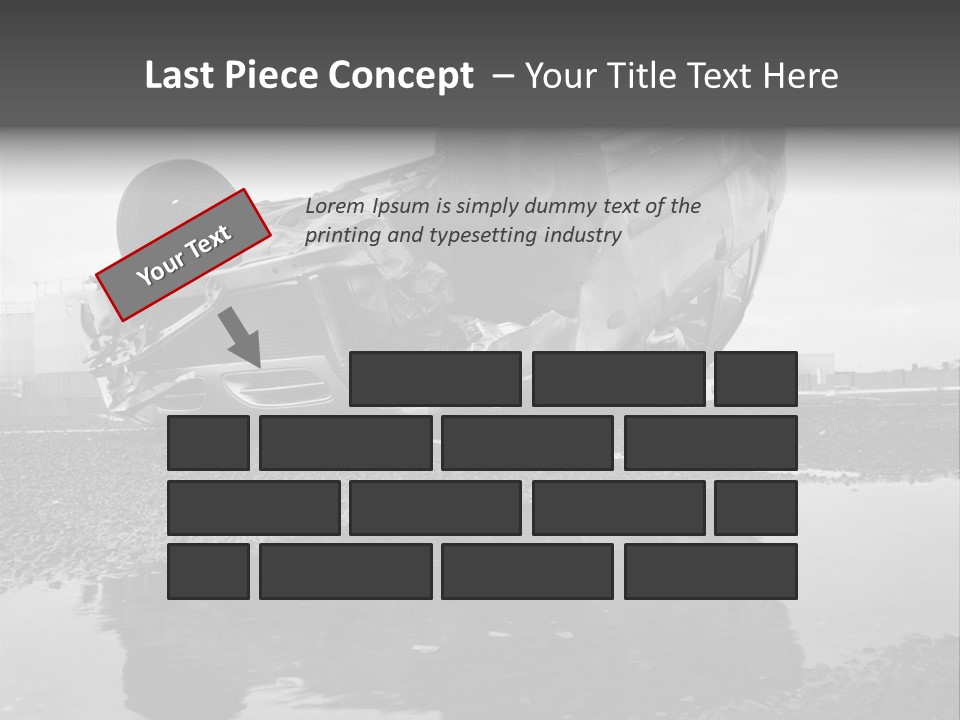 Land Traffic Motor PowerPoint Template