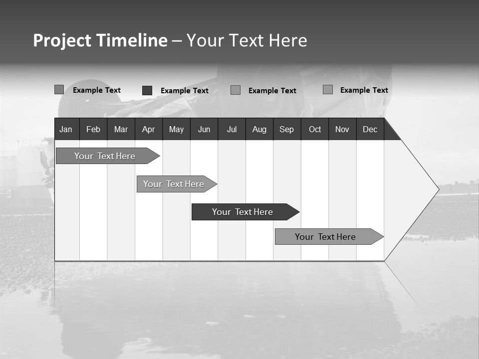 Land Traffic Motor PowerPoint Template
