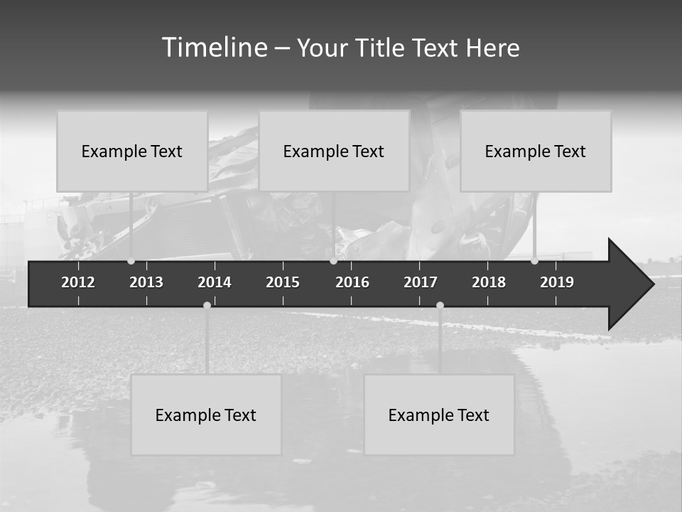 Land Traffic Motor PowerPoint Template
