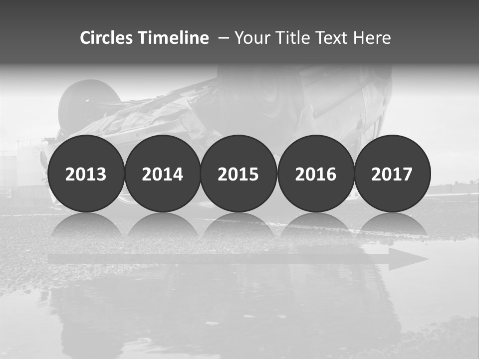 Land Traffic Motor PowerPoint Template