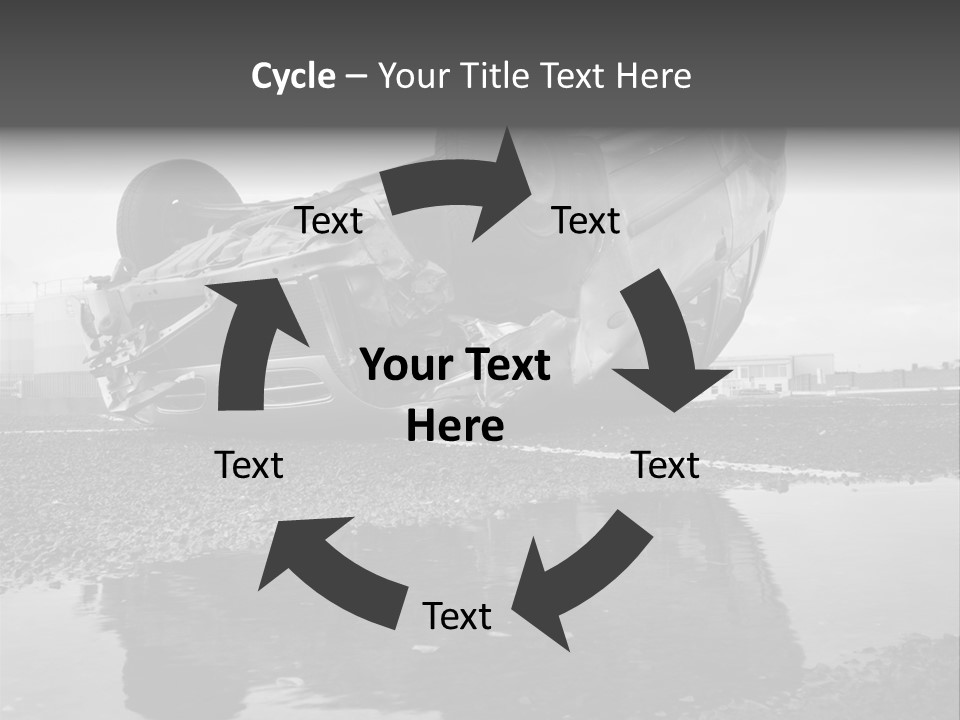 Land Traffic Motor PowerPoint Template
