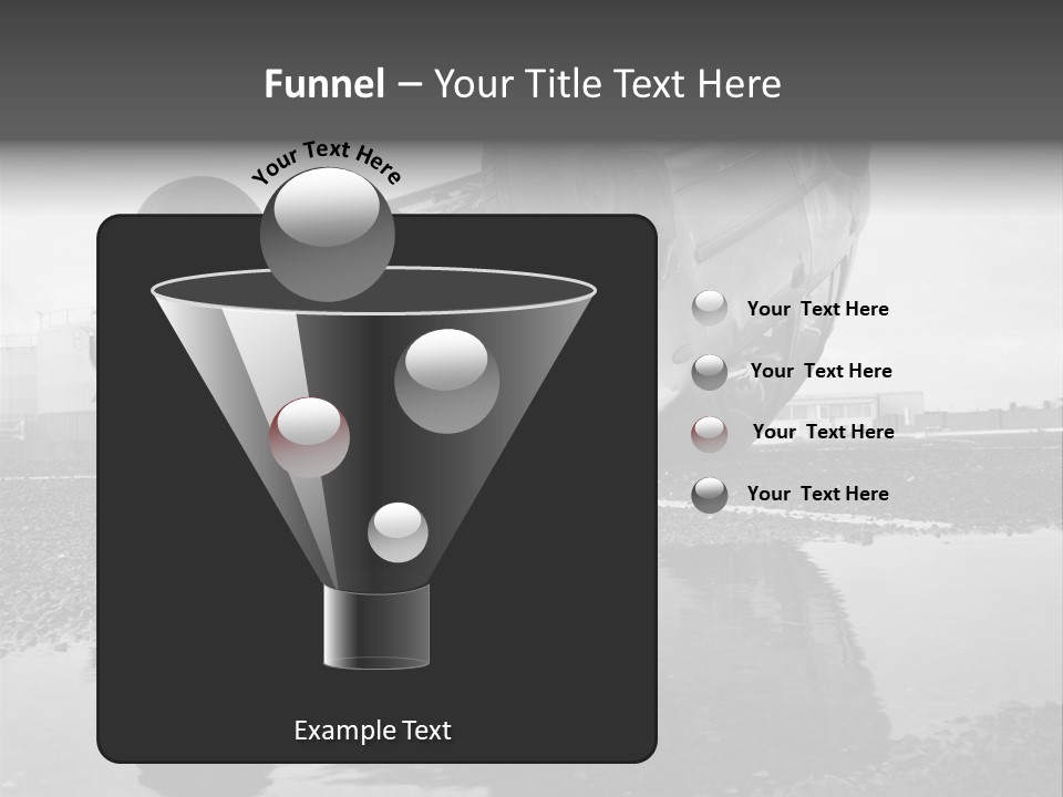 Land Traffic Motor PowerPoint Template