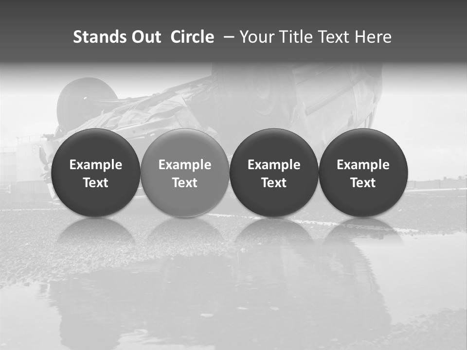 Land Traffic Motor PowerPoint Template