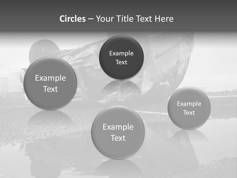 Land Traffic Motor PowerPoint Template
