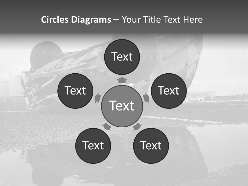 Land Traffic Motor PowerPoint Template