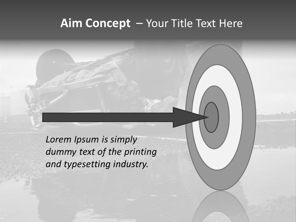 Land Traffic Motor PowerPoint Template