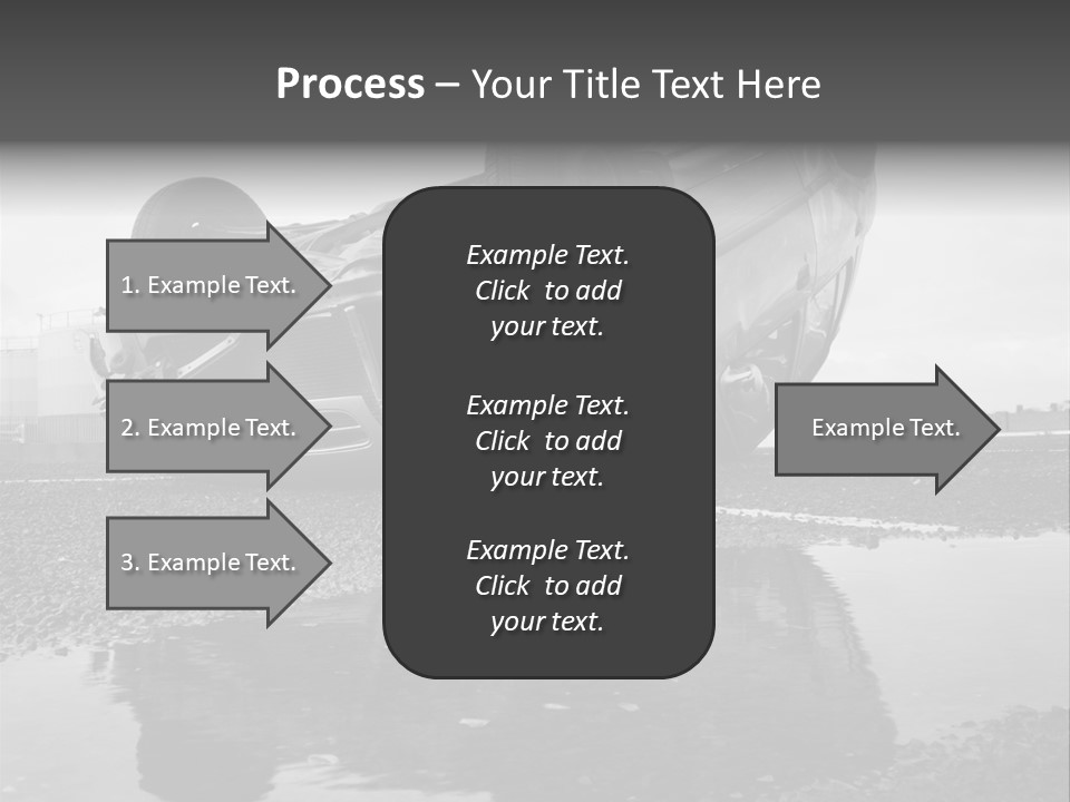 Land Traffic Motor PowerPoint Template