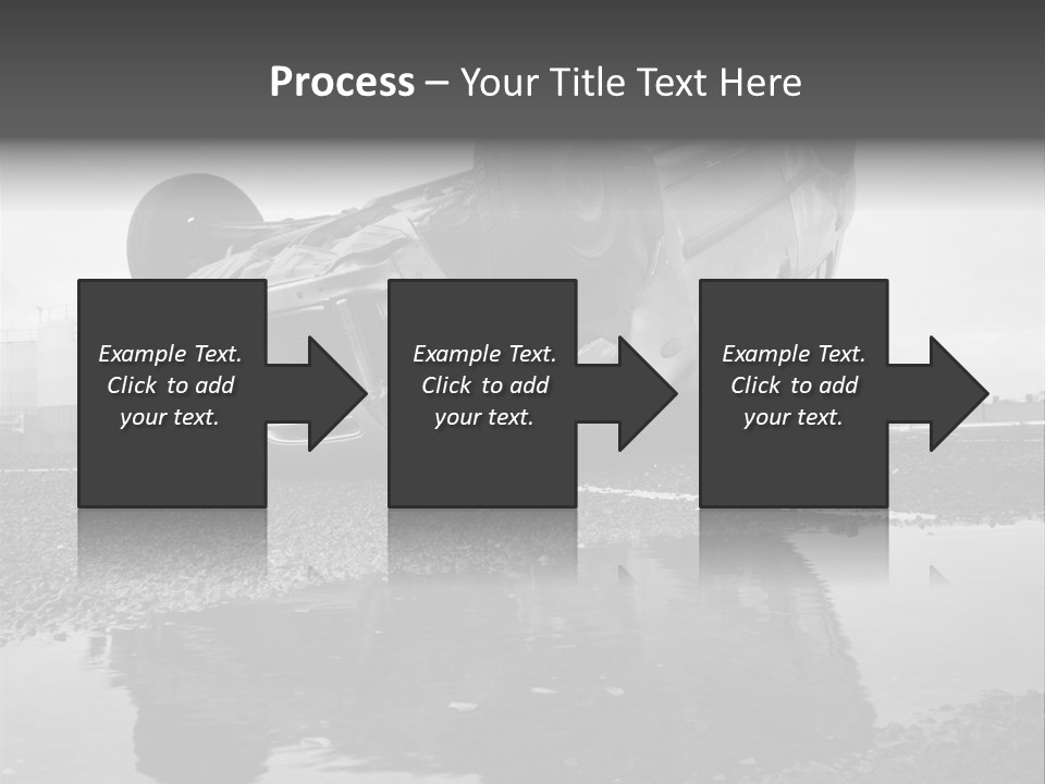 Land Traffic Motor PowerPoint Template