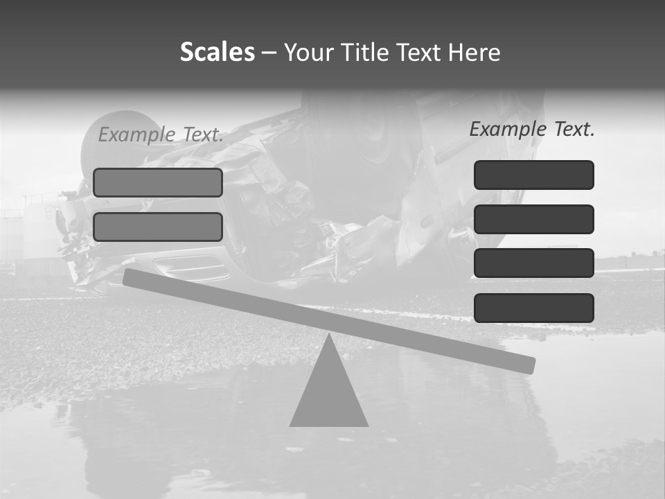 Land Traffic Motor PowerPoint Template