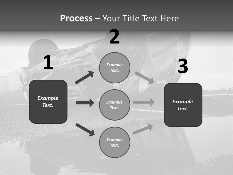Land Traffic Motor PowerPoint Template