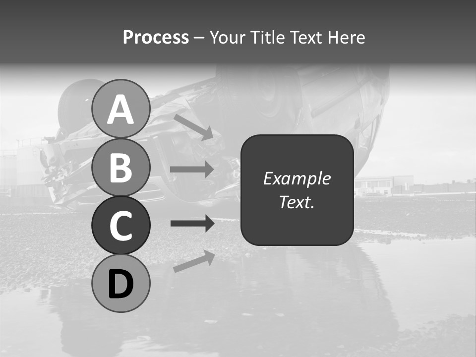 Land Traffic Motor PowerPoint Template