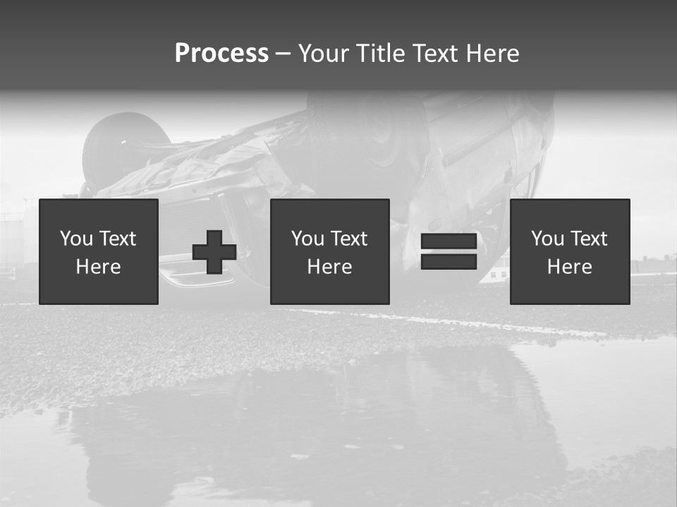 Land Traffic Motor PowerPoint Template