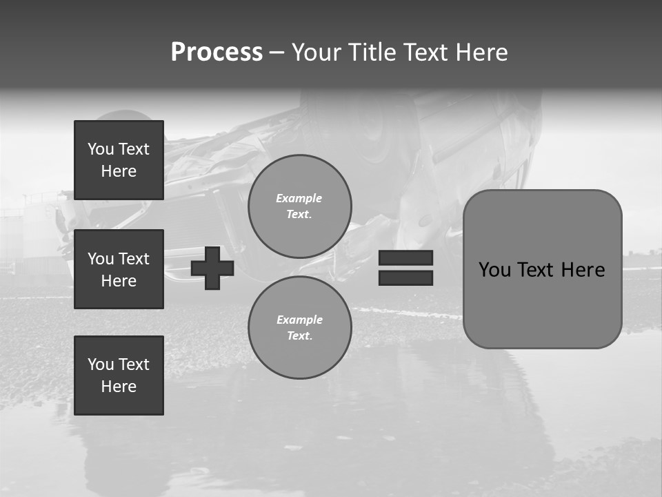 Land Traffic Motor PowerPoint Template