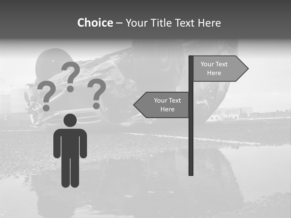 Land Traffic Motor PowerPoint Template