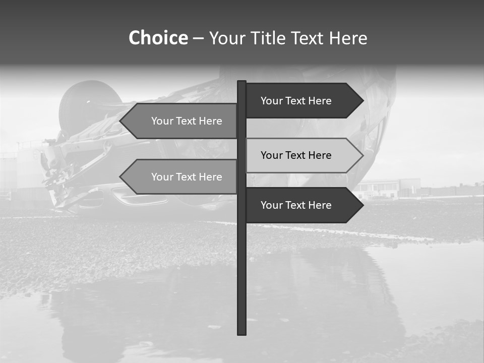 Land Traffic Motor PowerPoint Template