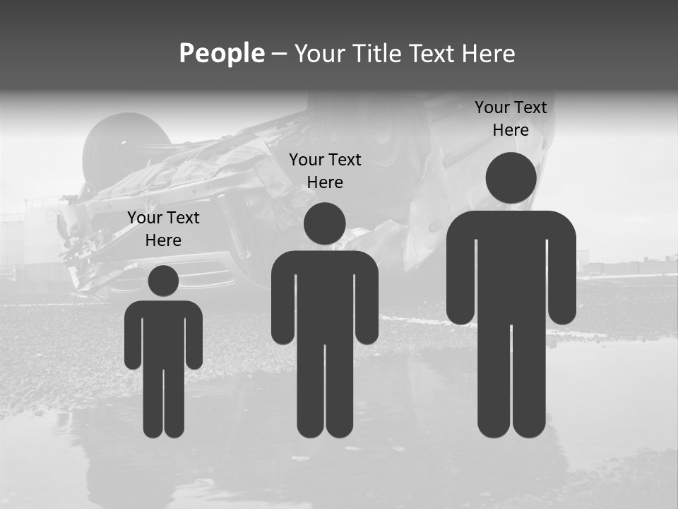 Land Traffic Motor PowerPoint Template