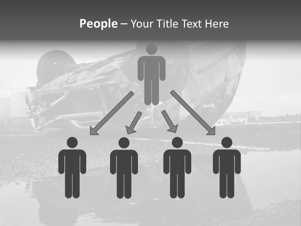 Land Traffic Motor PowerPoint Template