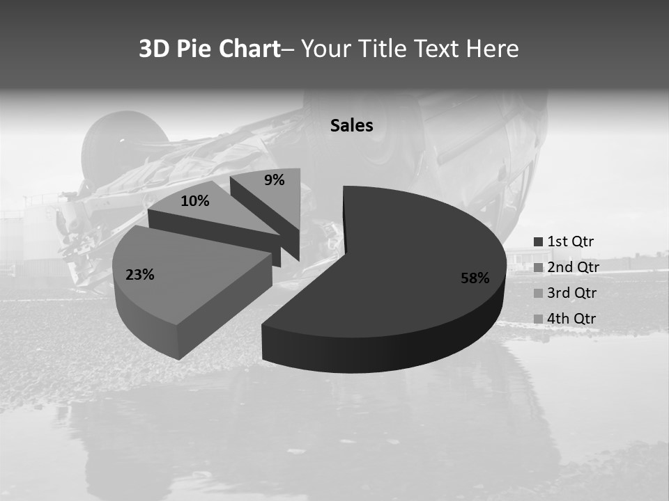 Land Traffic Motor PowerPoint Template