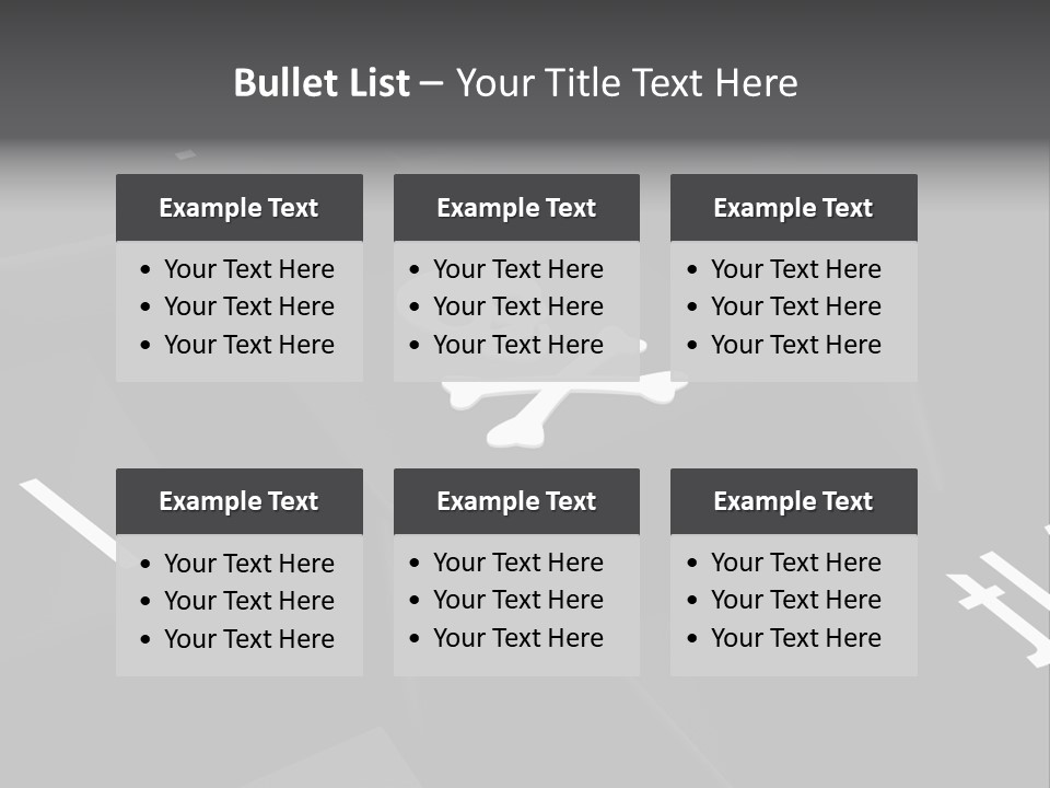 Crossbones Swashbuckler Outlaw PowerPoint Template