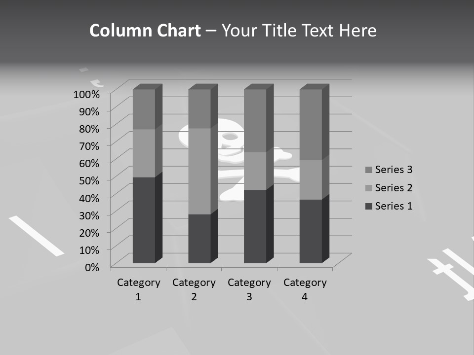 Crossbones Swashbuckler Outlaw PowerPoint Template