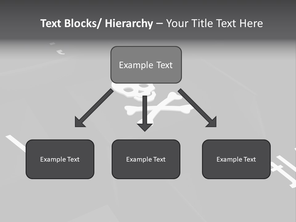 Crossbones Swashbuckler Outlaw PowerPoint Template