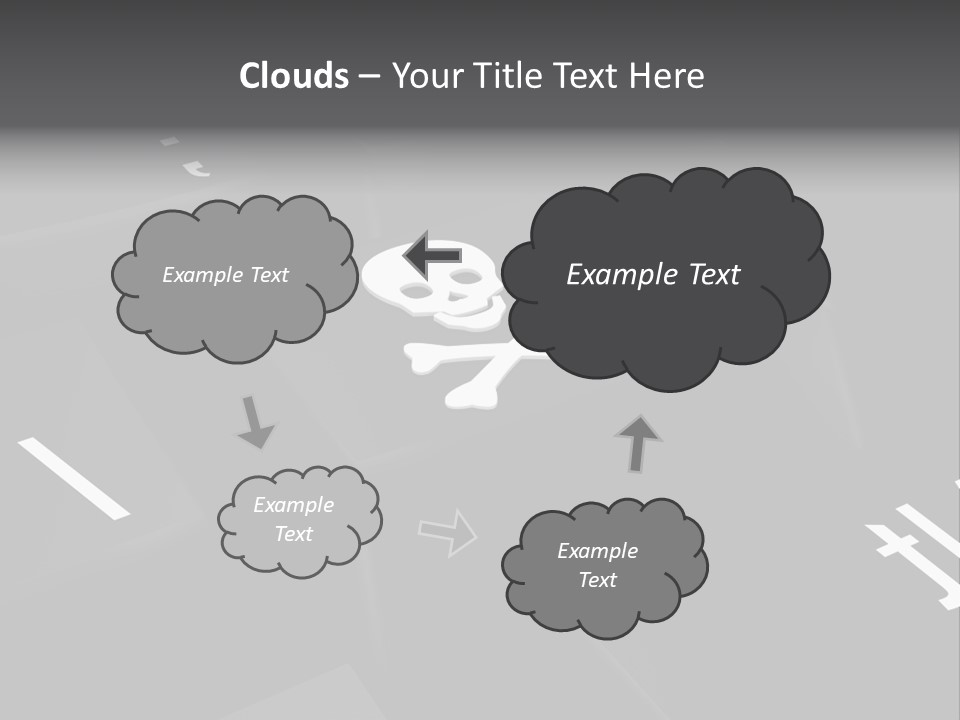 Crossbones Swashbuckler Outlaw PowerPoint Template