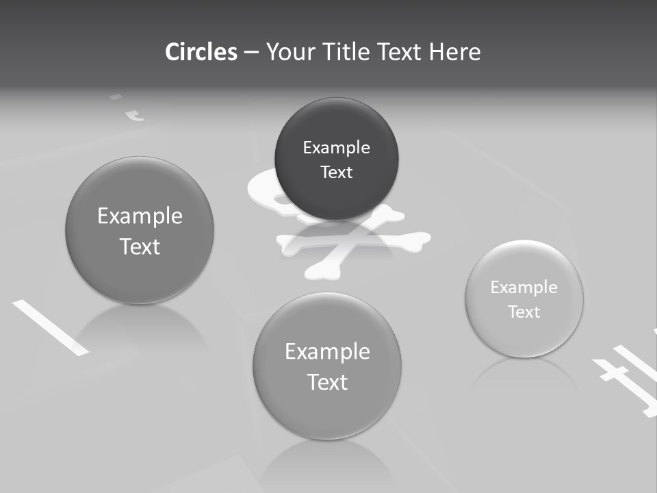 Crossbones Swashbuckler Outlaw PowerPoint Template